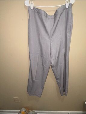 Alfred Dunner Light Gray Woman’s Dress Pants